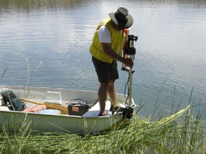 Underwater lake weed cutter small