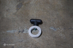 Jenson Lake Mower collar stop assembly